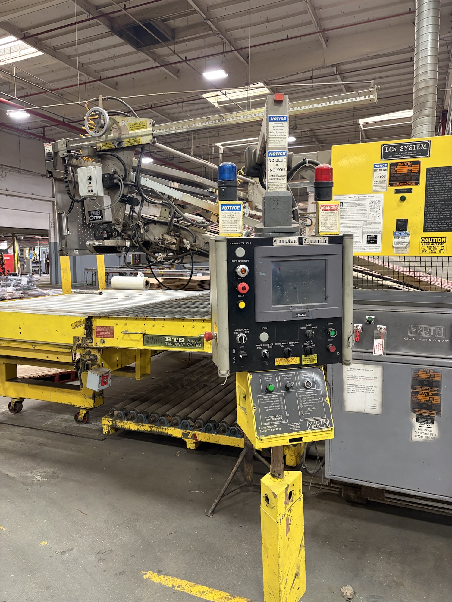 For Sale: 125” Martin Stacker – Thacker Sales Inc.